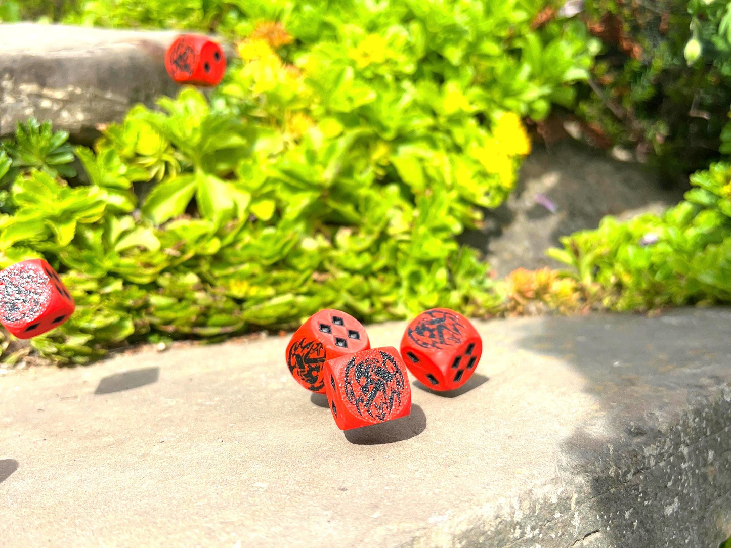 Fiendsmith Dice – Yu-Gi-Oh Inspired Custom D6 | 3D Printed TCG Dice Set for Duelists & Collectors
