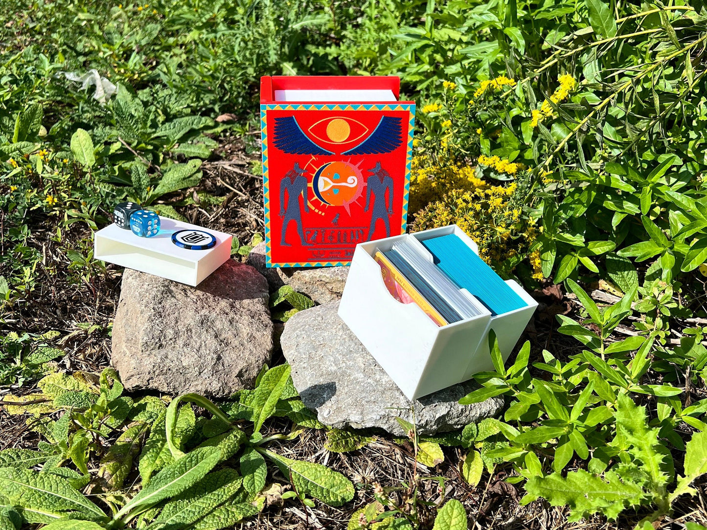 Book of Eclipse Deck Box, YuGiOh themed Card Storage