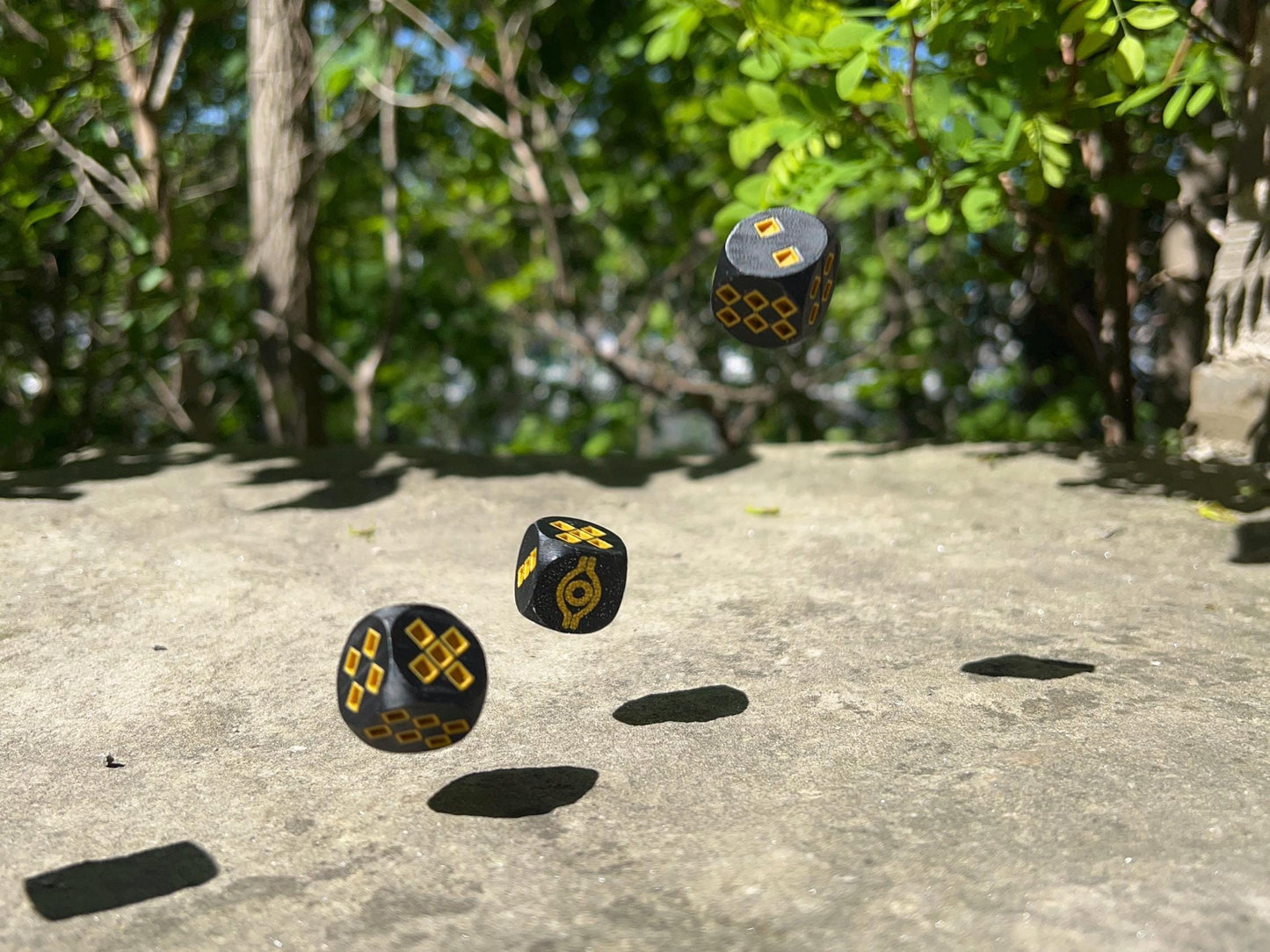 Millennium Dice – Yu-Gi-Oh Inspired Custom D6 | 3D Printed TCG Dice Set for Duelists & Collectors