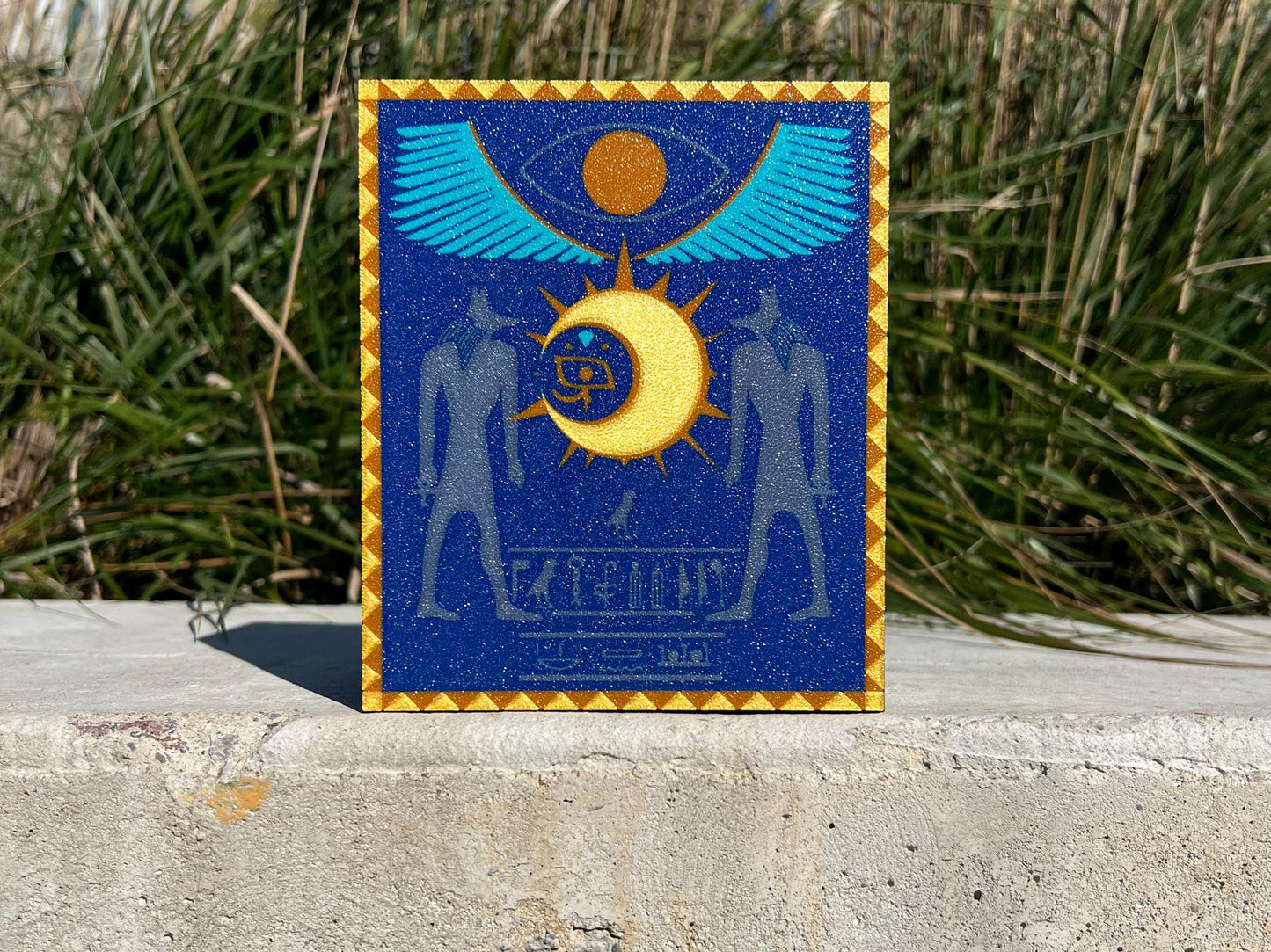 Book of Moon Deck Box & Dice Tray: 3D Printed TCG Card Storage