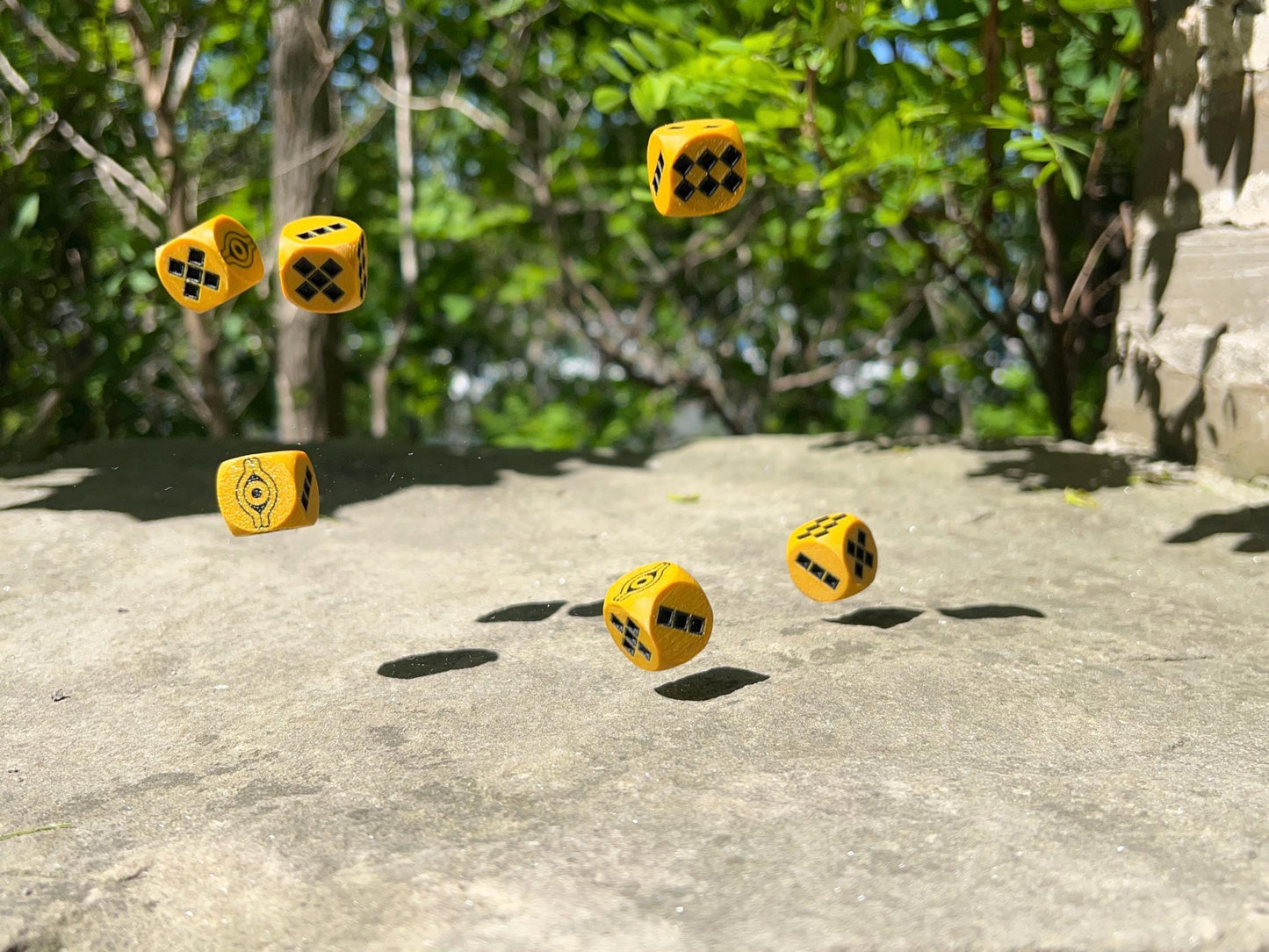 Millennium Dice – Yu-Gi-Oh Inspired Custom D6 | 3D Printed TCG Dice Set for Duelists & Collectors