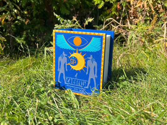 Book of Moon Deck Box & Dice Tray: 3D Printed TCG Card Storage