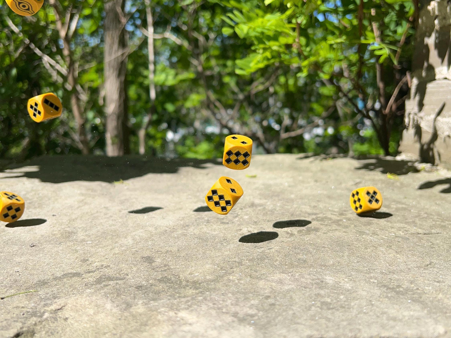 Millennium Dice – Yu-Gi-Oh Inspired Custom D6 | 3D Printed TCG Dice Set for Duelists & Collectors