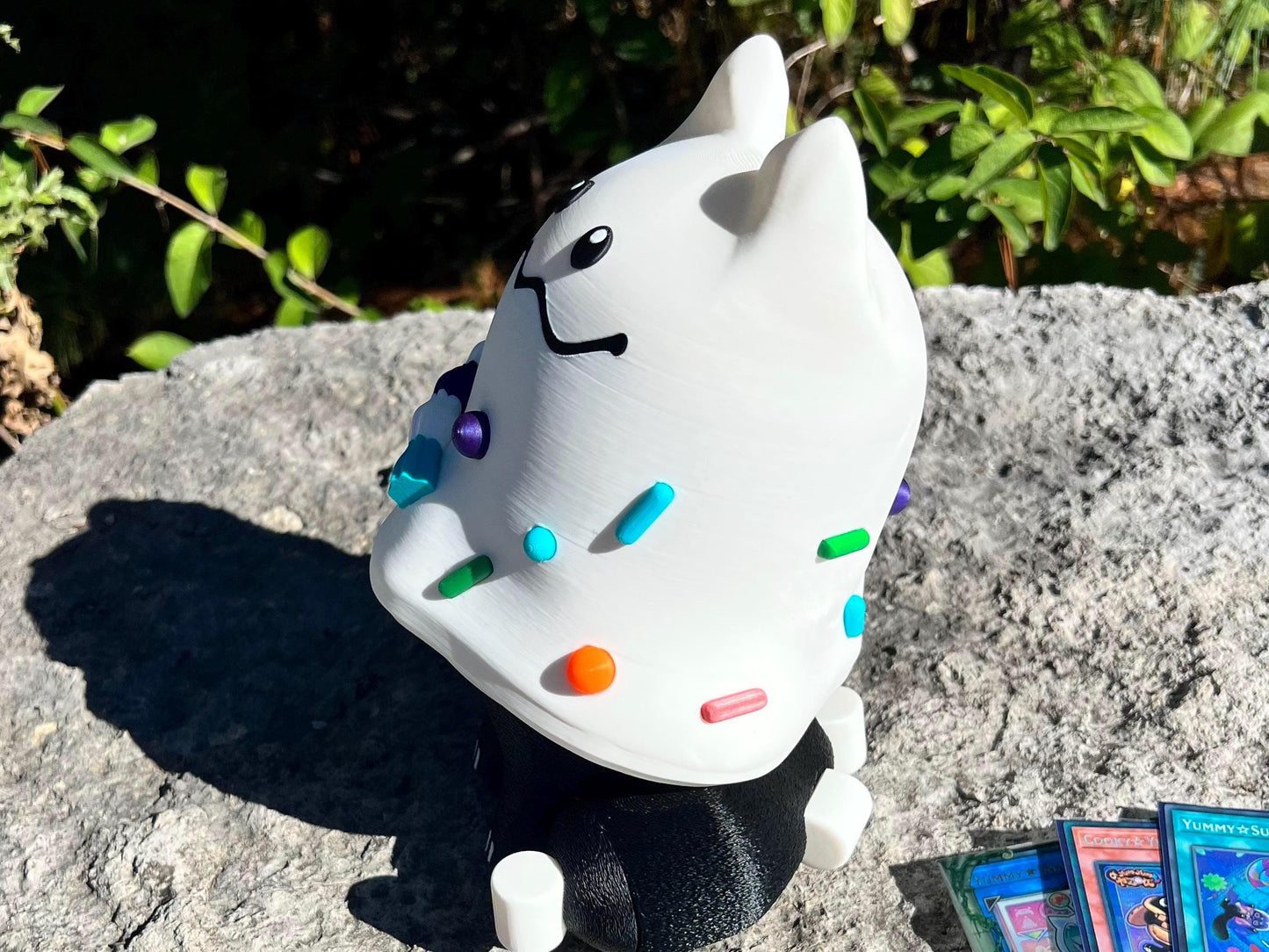 Marshmao Yummy Deck Box: Marshmallow Cat Card Holder for Yugioh