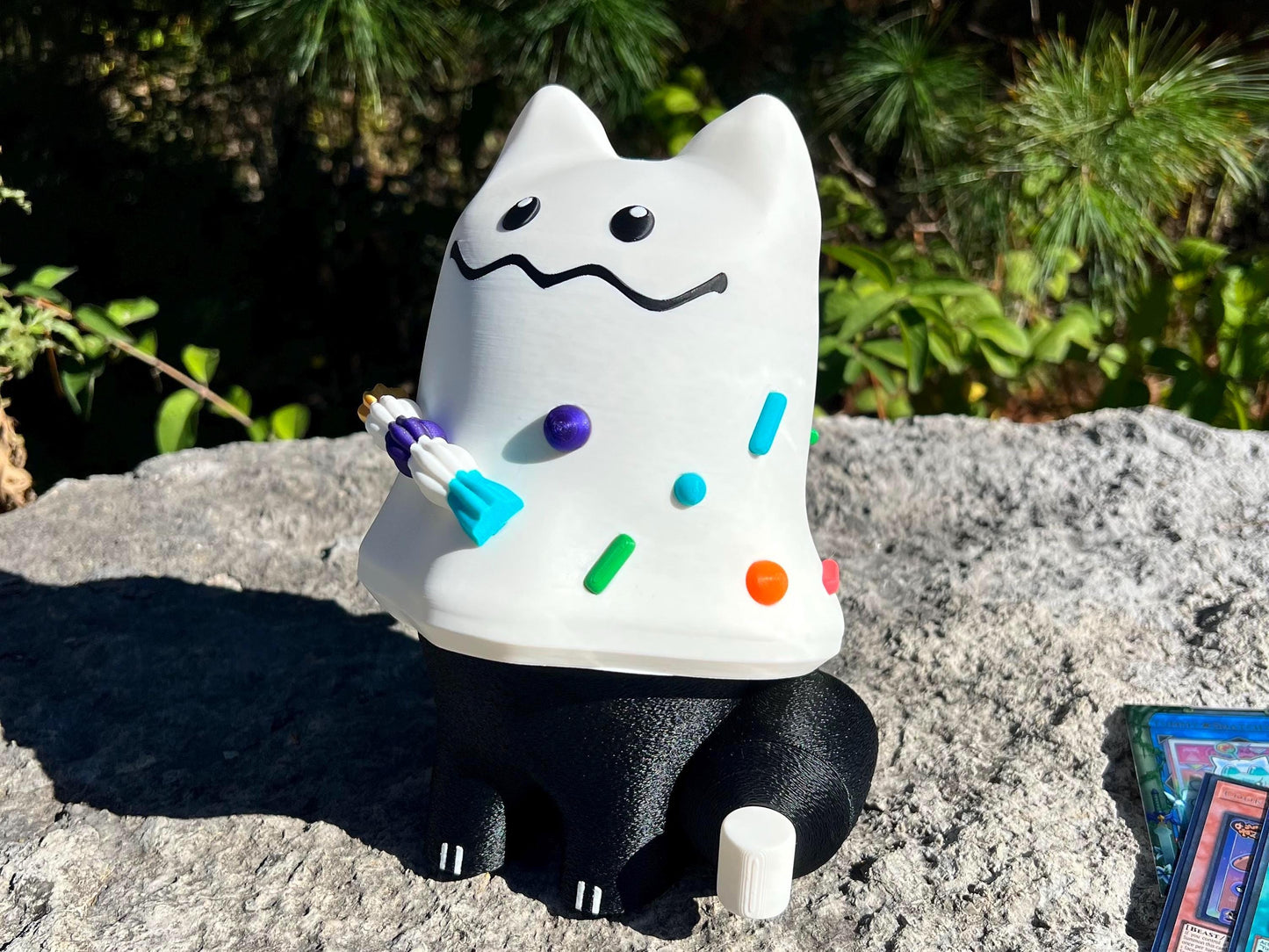 Marshmao Yummy Deck Box: Marshmallow Cat Card Holder for Yugioh